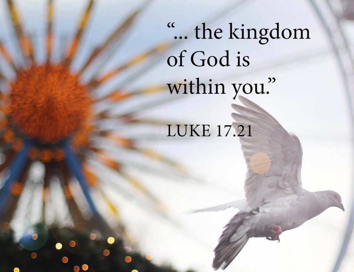 emma6USA's tweet photo. “ .. the kingdom of God is within you.”  🙏
Luke 17:21 https://t.co/p5wNJvkTne