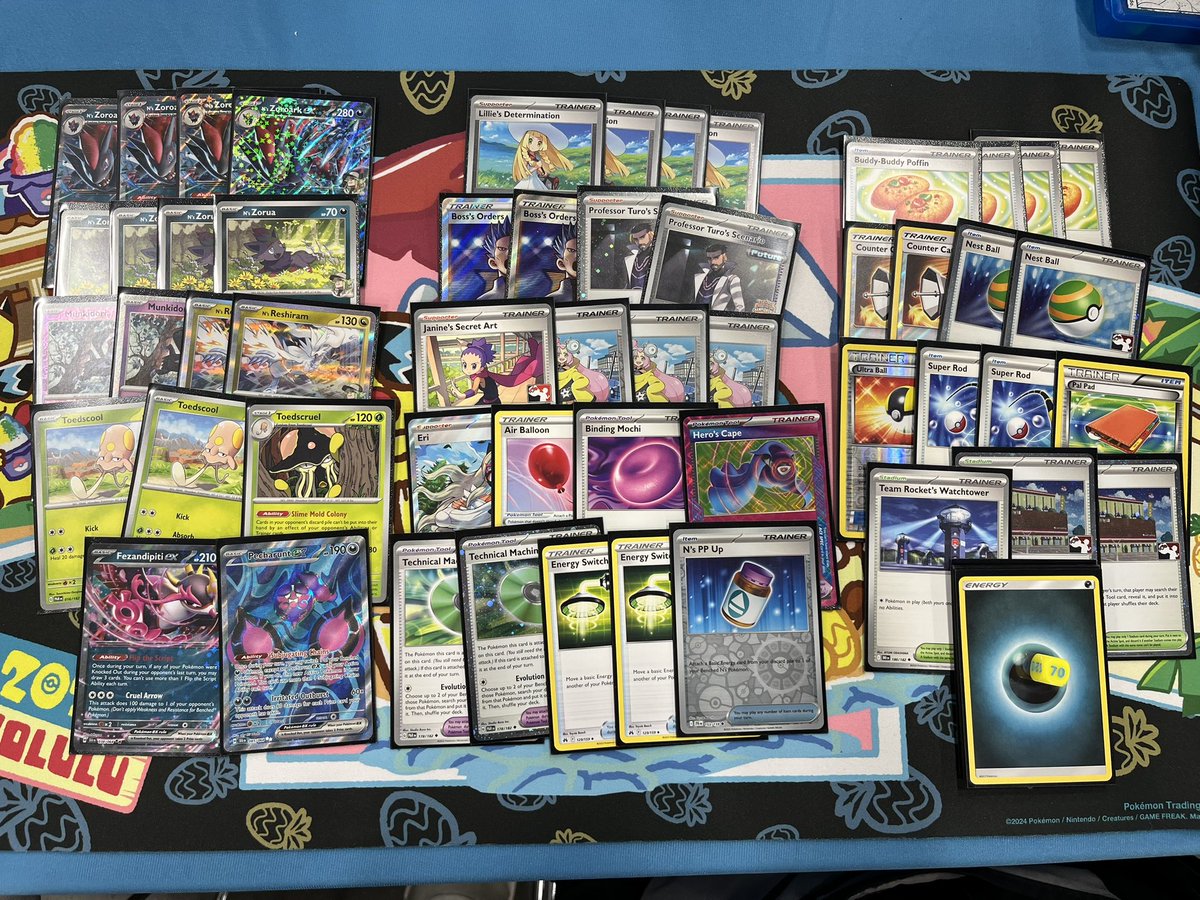 Top 32 at Las Vegas Regionals with Zoroark! I had a lot of fun with the deck! #PlayPokemon #PokemonTCG