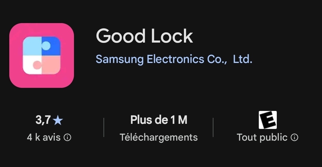La meilleure app de Samsung