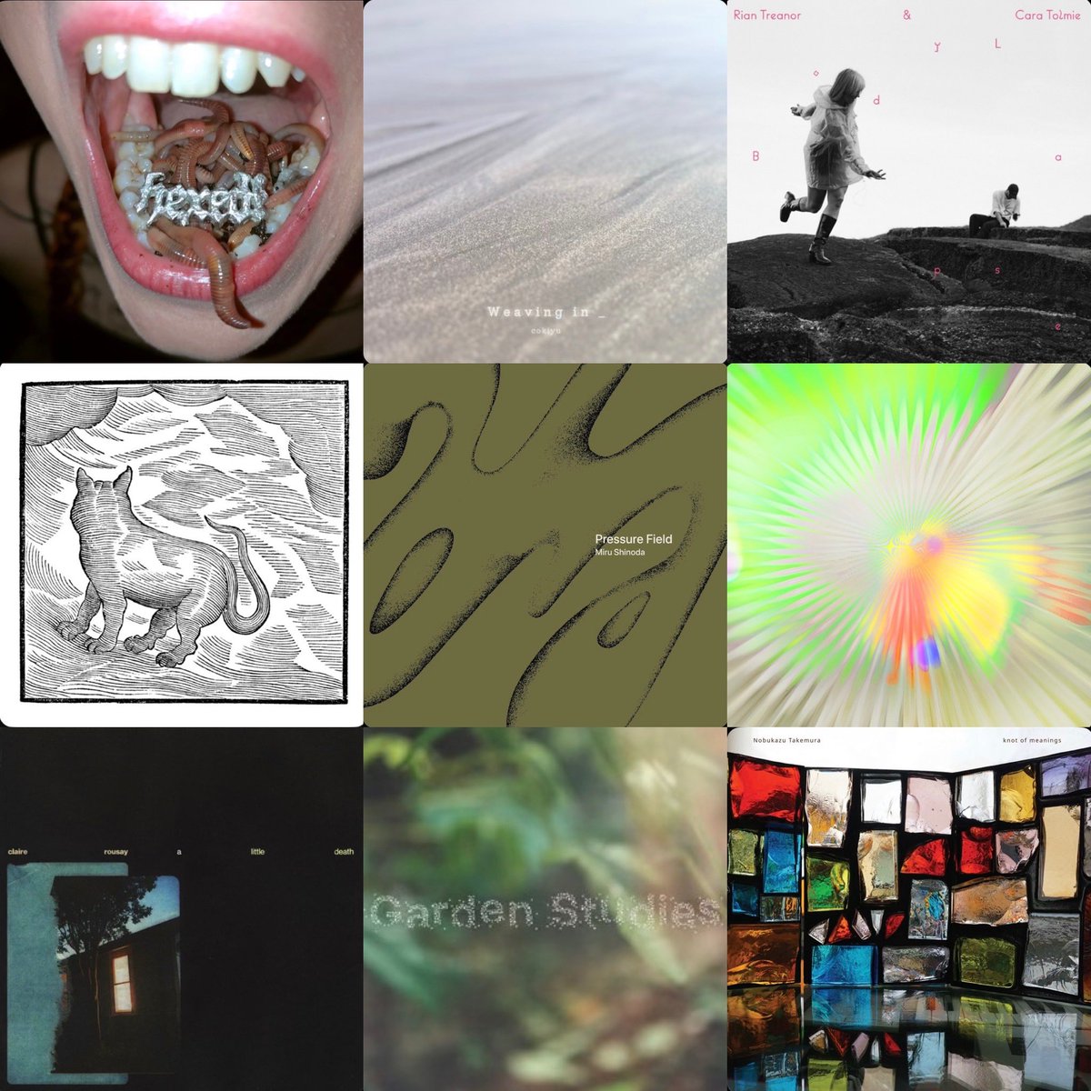 pulsewidthpower's tweet image. 2025良エレクトロニカ個人的良かった作品。アンビエント、エレクトロポップ、エクスペリメンタル、フォークトロニカ、グリッチ、トライバルテクノ、IDMなどのジャンルから網羅的に選出しました