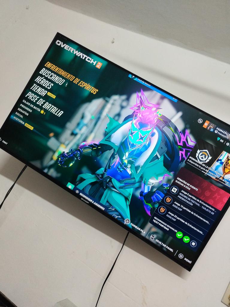 Pedraza117's tweet photo. @alkapone Jugando un rato el overwatch jaja https://t.co/TU3WzRuVKu