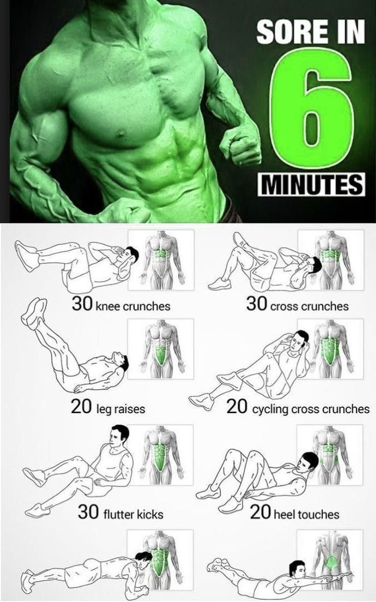 Sore in 6 minutes
