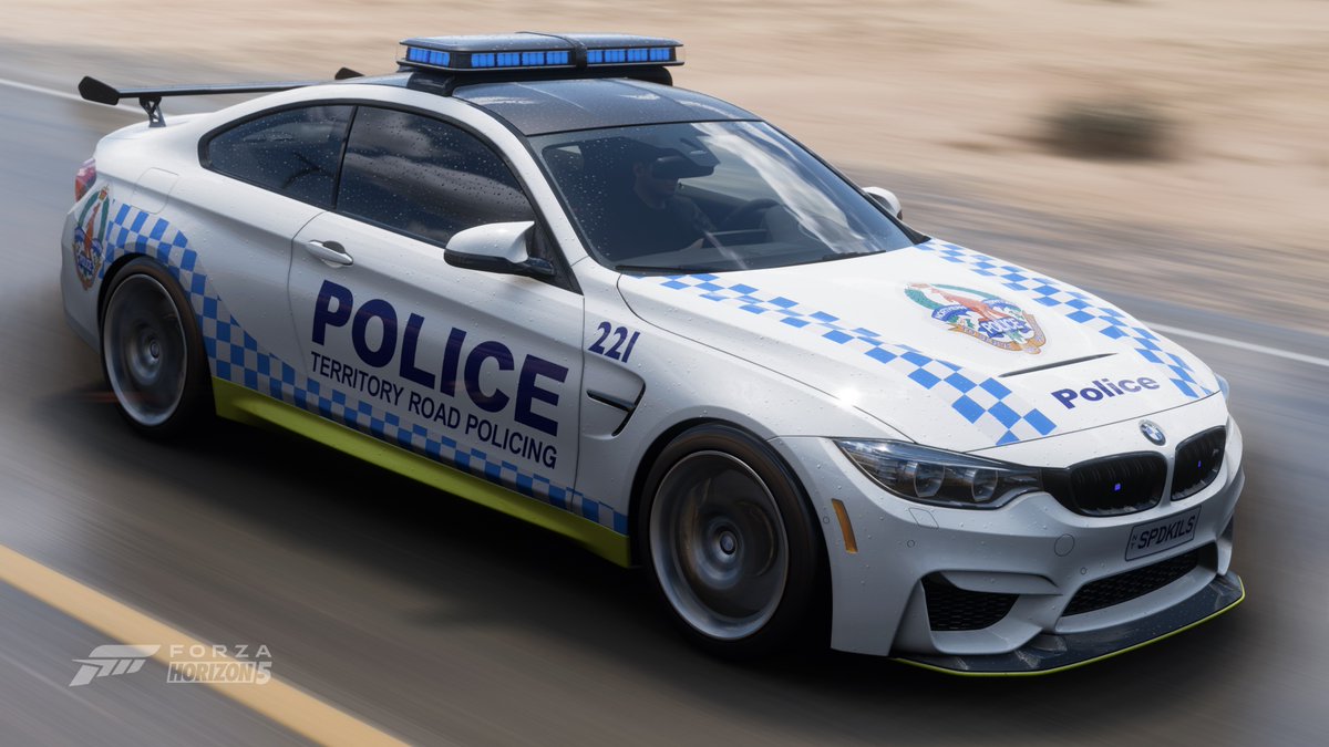 RallyzX360's tweet image. Another NT Police livery, this on the 2016 BMW M4 GTS, share code 143 192 250.
Specially for @AD_LiveryDesign 🙂