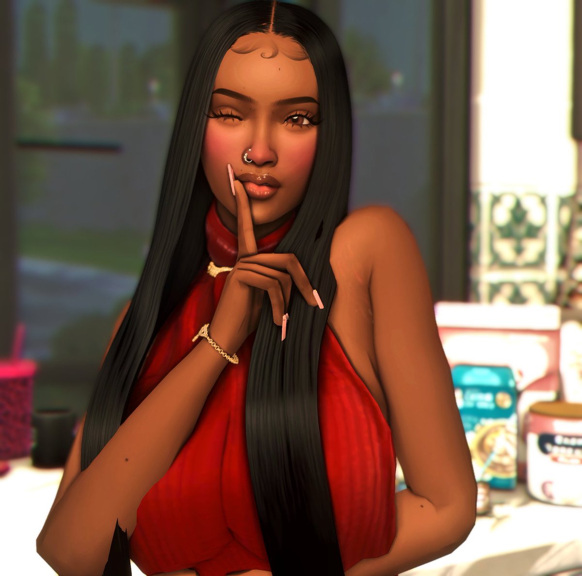 bubblysimmerrr's tweet image. 😋Guess who is back!