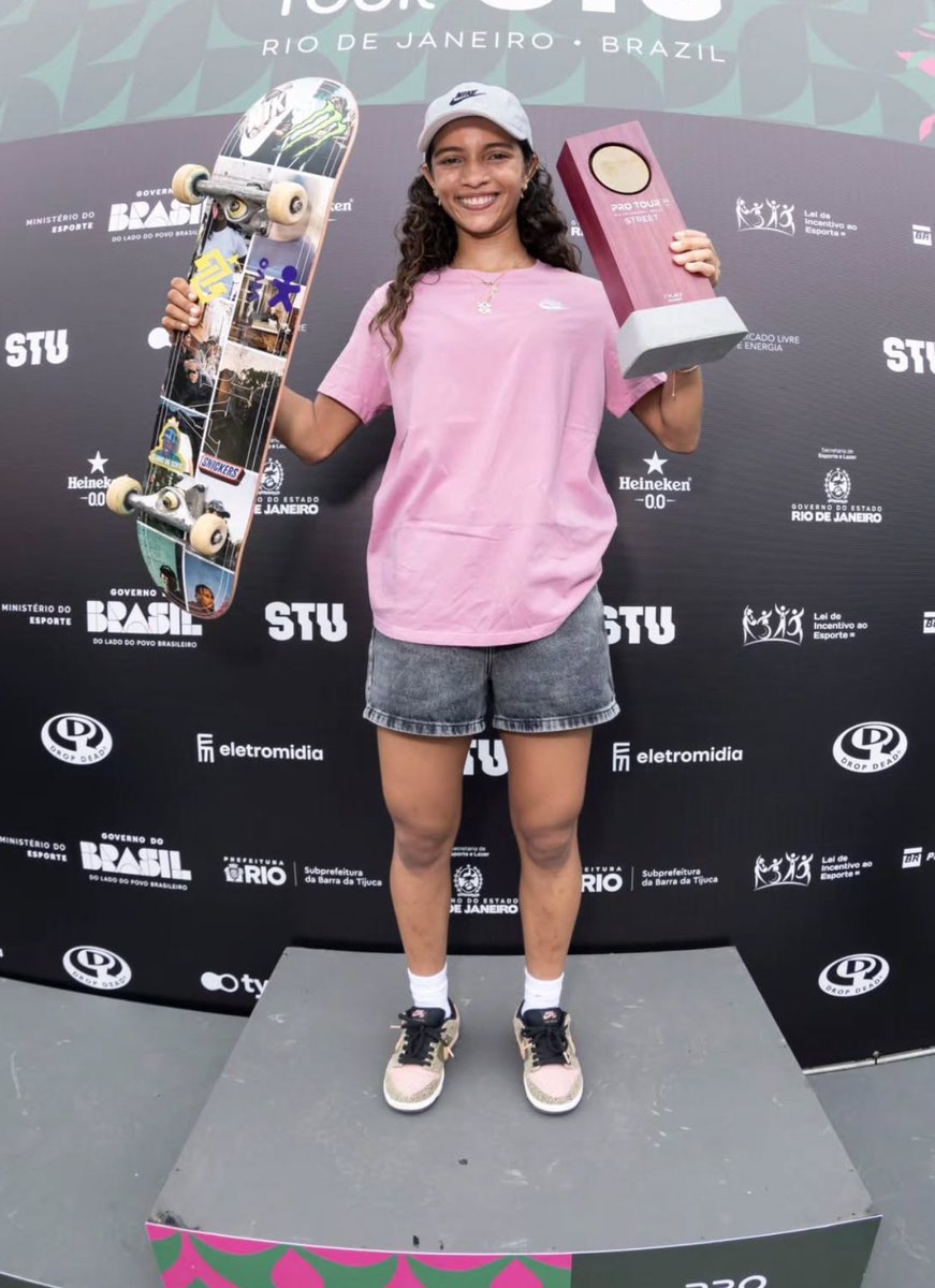 supportrayssa's tweet image. RAYSSA É CAMPEÃ DO STU PRO TOUR RIO DE JANEIRO! 🏆🥇