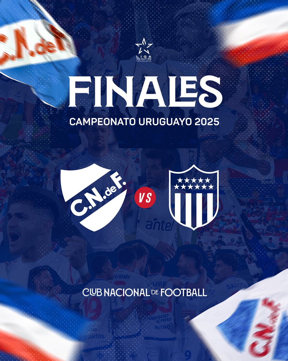 ⚔️ Rival confirmado para las finales de la <a href="/LigaAUF/">Liga AUF Uruguaya</a> 2025 🏆

VAMOS NOSOTROS 🔵⚪️🔴