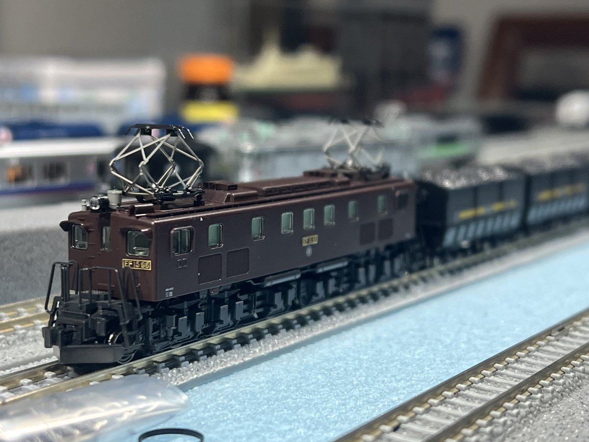 Ncoalmine's tweet image. 引いた事ないはずなんだけれど似合うんだよなぁ。石炭列車は健康に良い