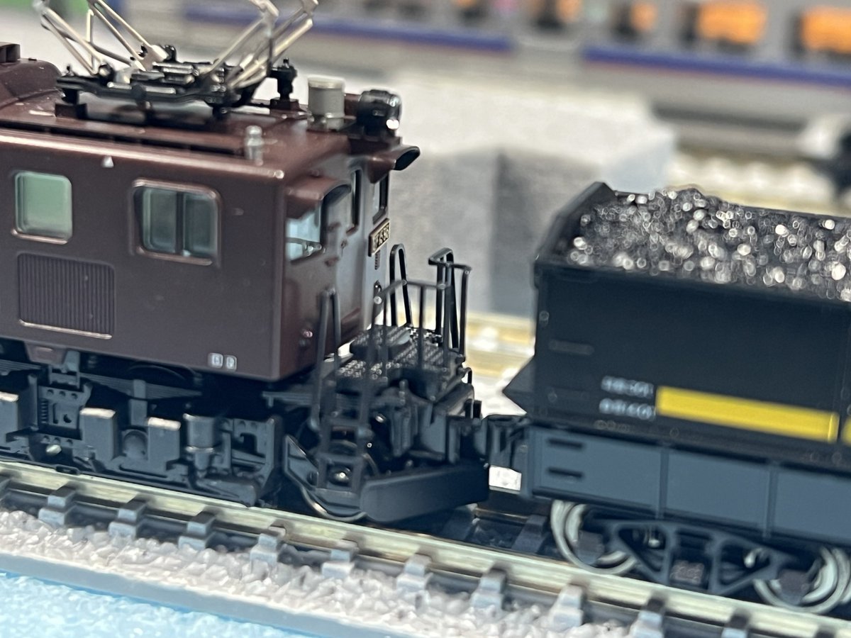 Ncoalmine's tweet image. 引いた事ないはずなんだけれど似合うんだよなぁ。石炭列車は健康に良い