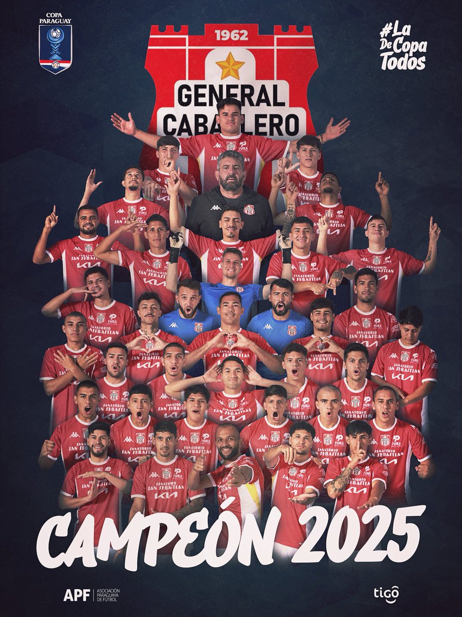 ¡LA DESPEDIDA CON MÁS ESTILO DE LA HISTORIA!

🔴No es un título cualquiera, General Caballero ganó una batalla importante en una larga lucha contra la centralización del fútbol. Es el primer club del interior en ganar un título absoluto de la Asociación Paraguaya de Fútbol desde