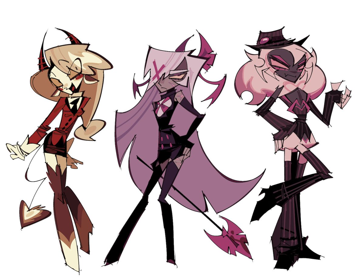 styxxsyringe's tweet image. hazbin fans pls do not follow i will shove you into a locker