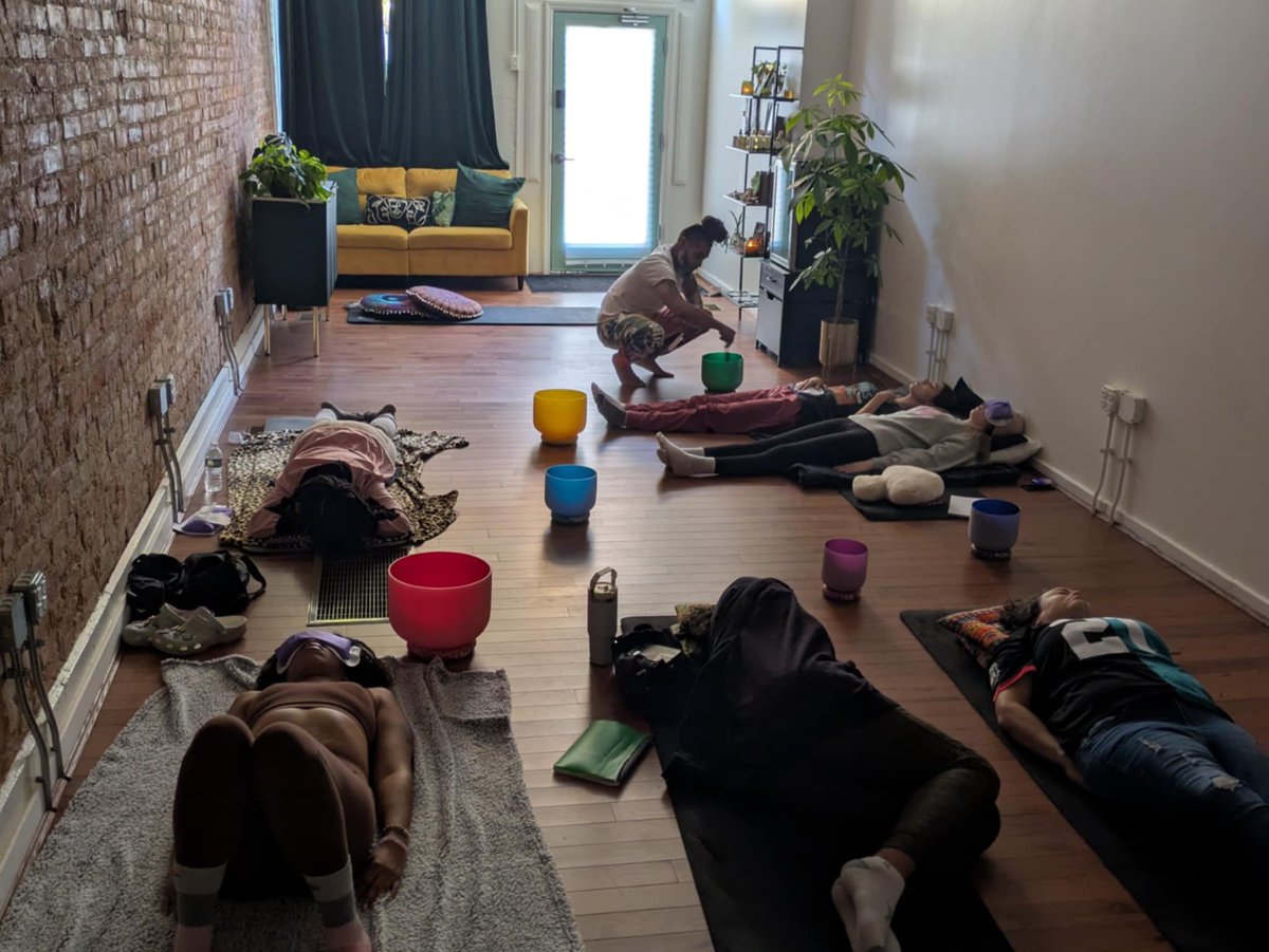 leonwizwhite's tweet image. Today’s InnerG was truly next-level.
Sending love and deep gratitude to everyone who showed up and allowed themselves to be guided into another healing dimension. The InnerG we created together was powerful, intentional, and transformational. #healing #meditation #innerpeace