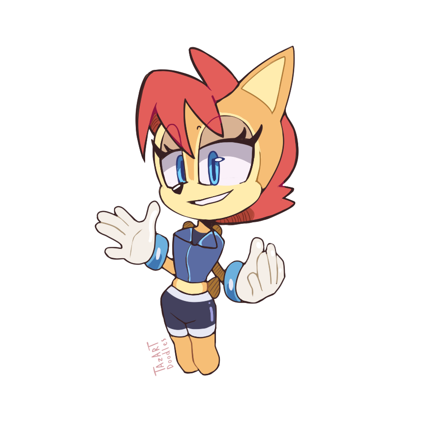 TazartTheHyena's tweet photo. A doodle of Sally to pass the afternoon #sallyacorn https://t.co/zotQ4GESm8