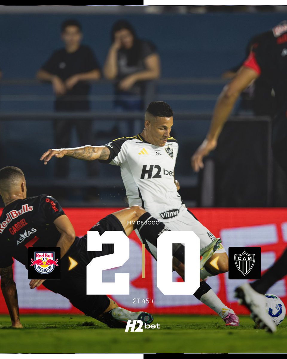 Fim de Jogo: Red Bull Bragantino 2x0 Atlético.