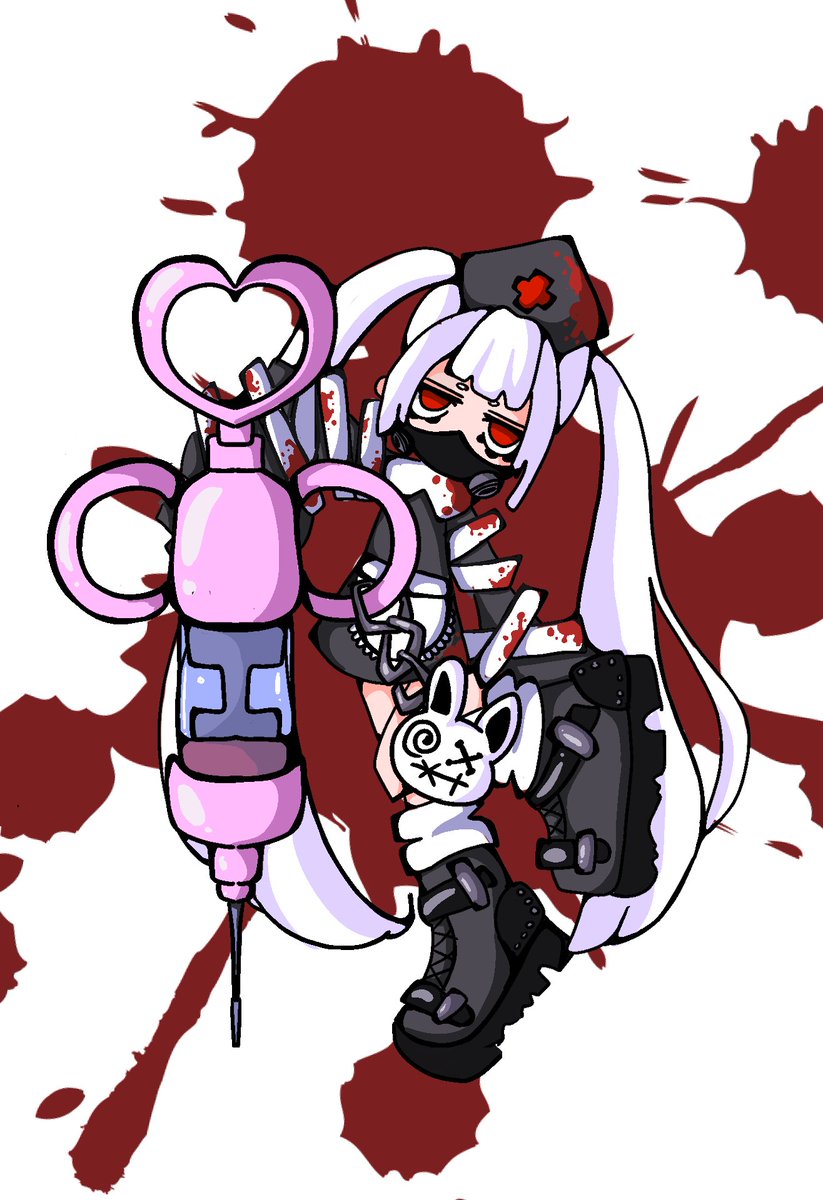 Nightly nurse #digitalart  #clipartstudio