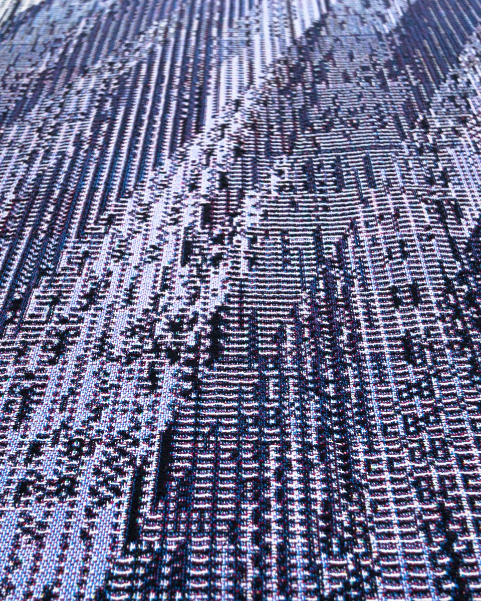 GlitchTextiles's tweet image. Sky Gallery Photo Shoot

1. Sleeping City Throw - In flight
2. Sleeping City Throw - Detail
3. Sleeping City Throw - Detail

glitchtextiles.com

#algorithmicdesign #style #creativecoding #generative #processing #glitchtextiles #textiles #textiledesign #textileart #woven