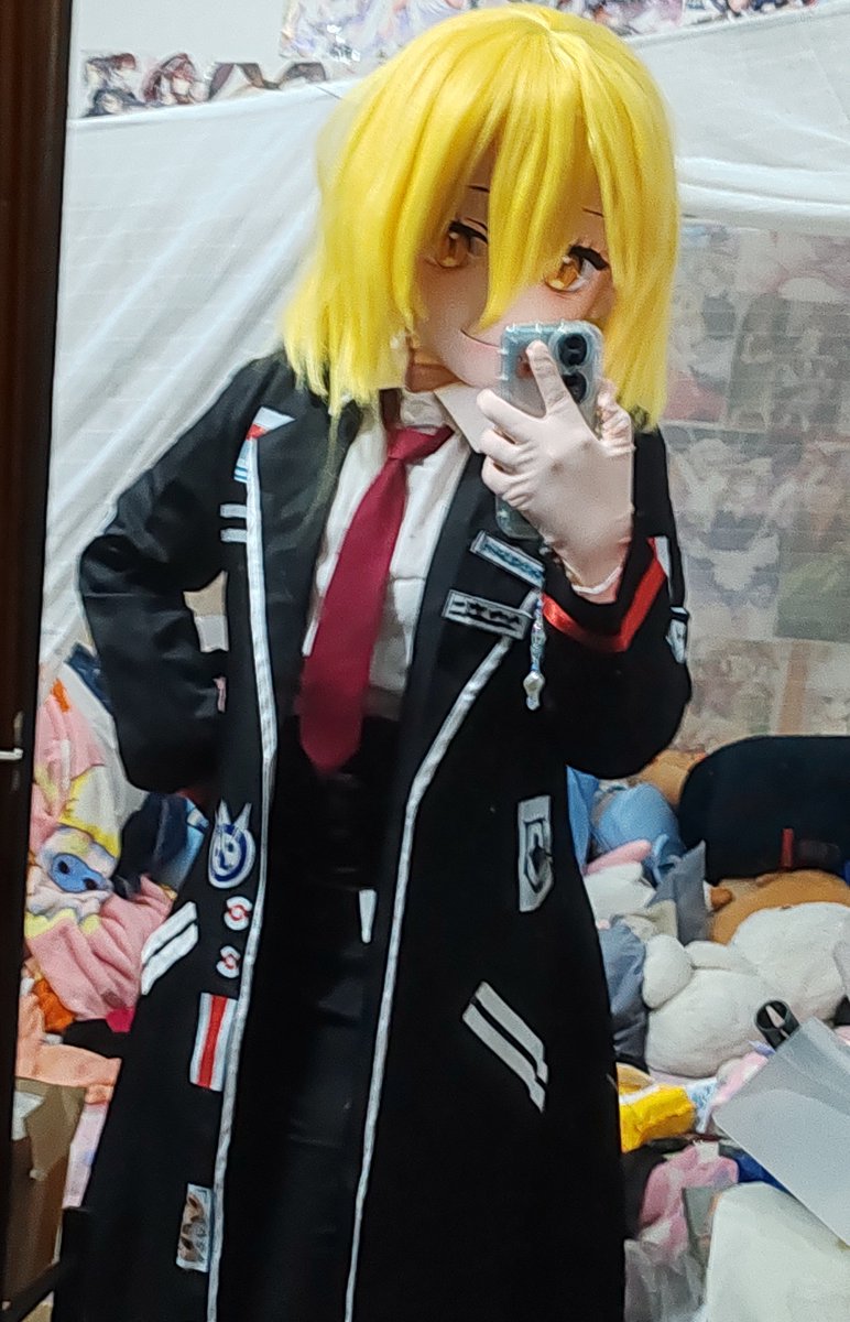 NR_NOrin's tweet image. 我，打赢复活赛了
总之，再做一次梦吧。
#kigurumi #着ぐるみ #LimbusCompany #projectmoon