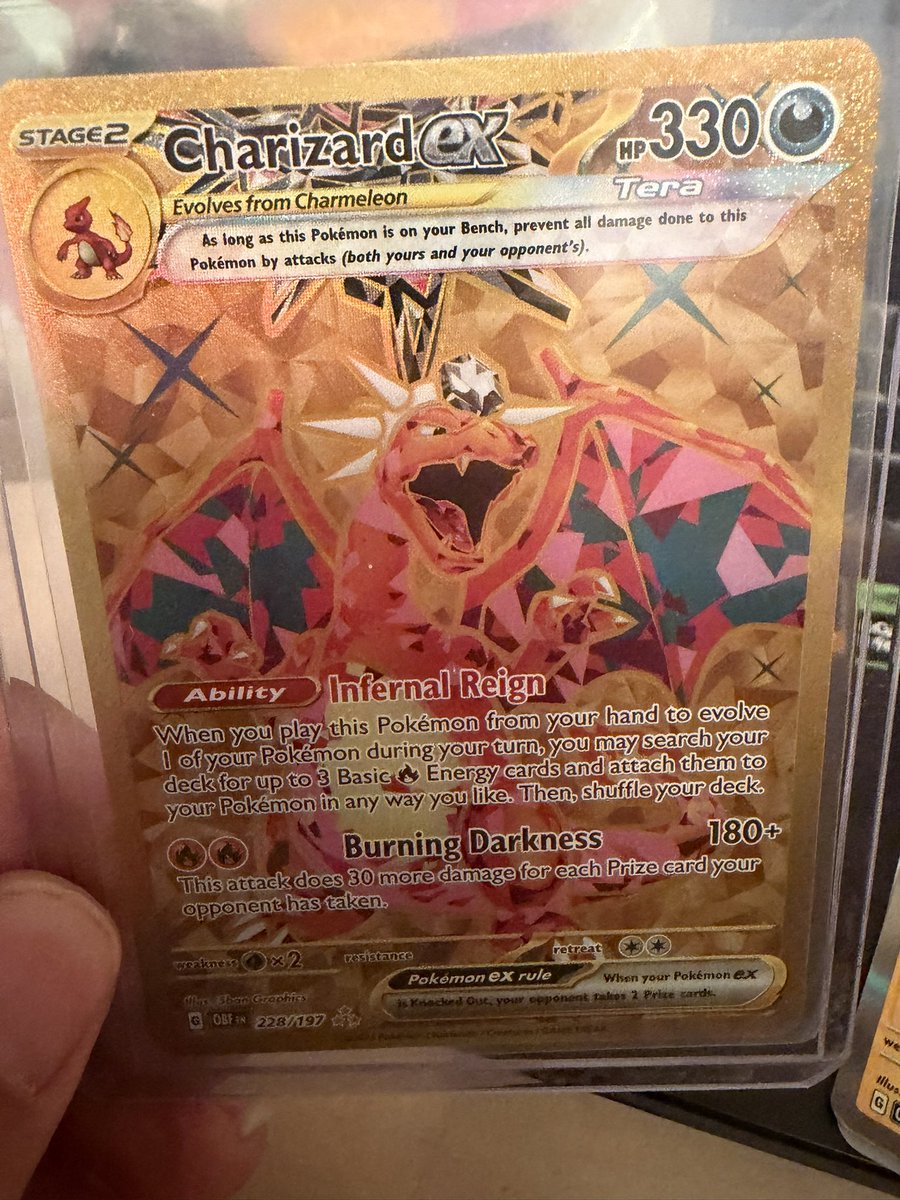 RobopolyGaming's tweet image. Mari and I decided to open some pokemon cards today and got a pretty cool one! We’re going to send it in for grading probably.