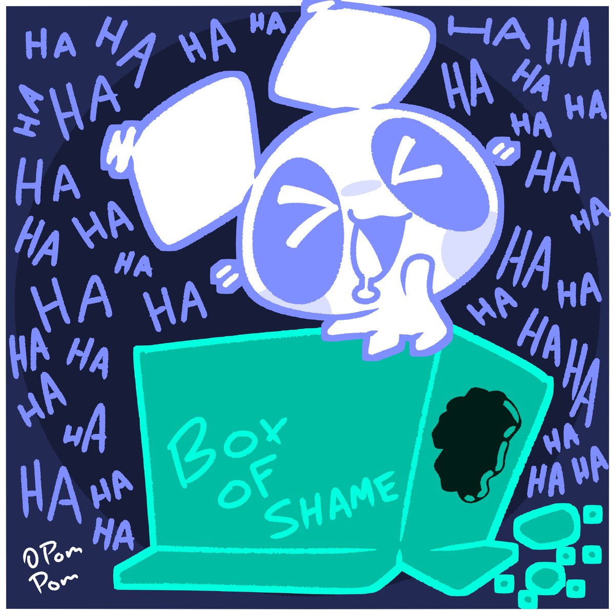 PompomNotes's tweet image. You cannot imprison Pompom, foolish living ones! 👻✨ 

#originalcharacters #ocs #digitalart #cute