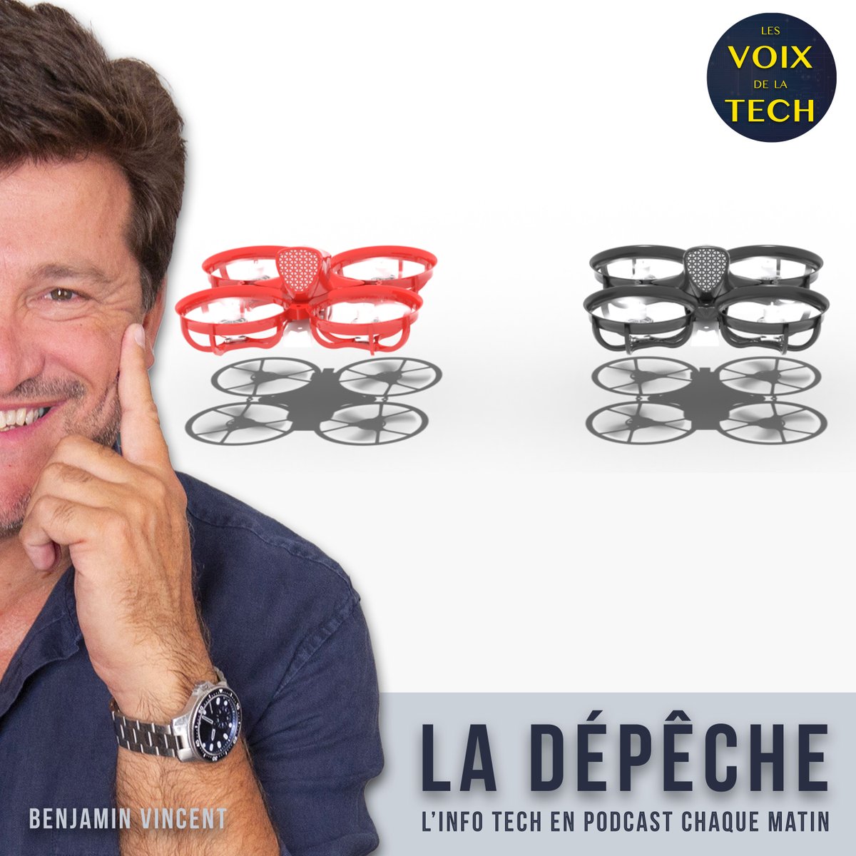 benjaminvincent's tweet image. #Tornyol m&apos;a mis une claque !
🦟 Dans “La dépêche&quot; by @LesVoixdelaTech à écouter chaque matin dès 6h45, je vous raconte aujourd&apos;hui l&apos;idée géniale derrière le #drone anti #moustiques imaginé par les deux créateurs de @tornyolsystems incubé chez @ycombinator !
🎧 Abonnez-vous et…