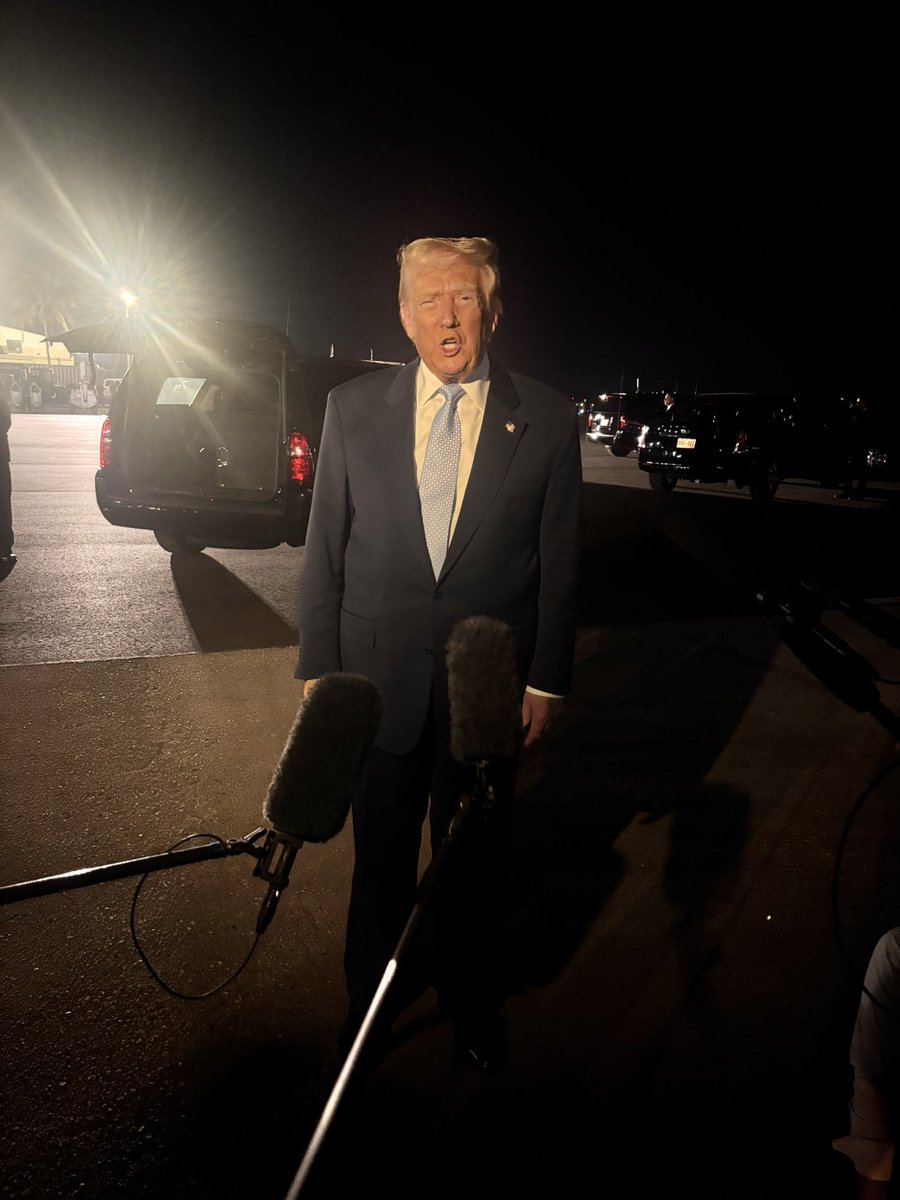 JenniferJJacobs's tweet image. Asked if he wants Congress to move legislation to increase pressure on Russia, Trump told us: &quot;I hear they&apos;re doing that.&quot; He added: &quot;That&apos;s OK with me.&quot; He said sanctions likely coming for doing business with Russia -- and may add Iran to that. He was speaking to press pool in…