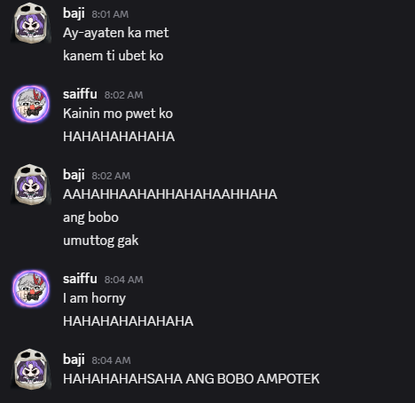 ang bobo mo <a href="/makiotsutsuki/">𖤐 M1ss Maki 𖤐</a> (nag papaturo aq ng ilocano)