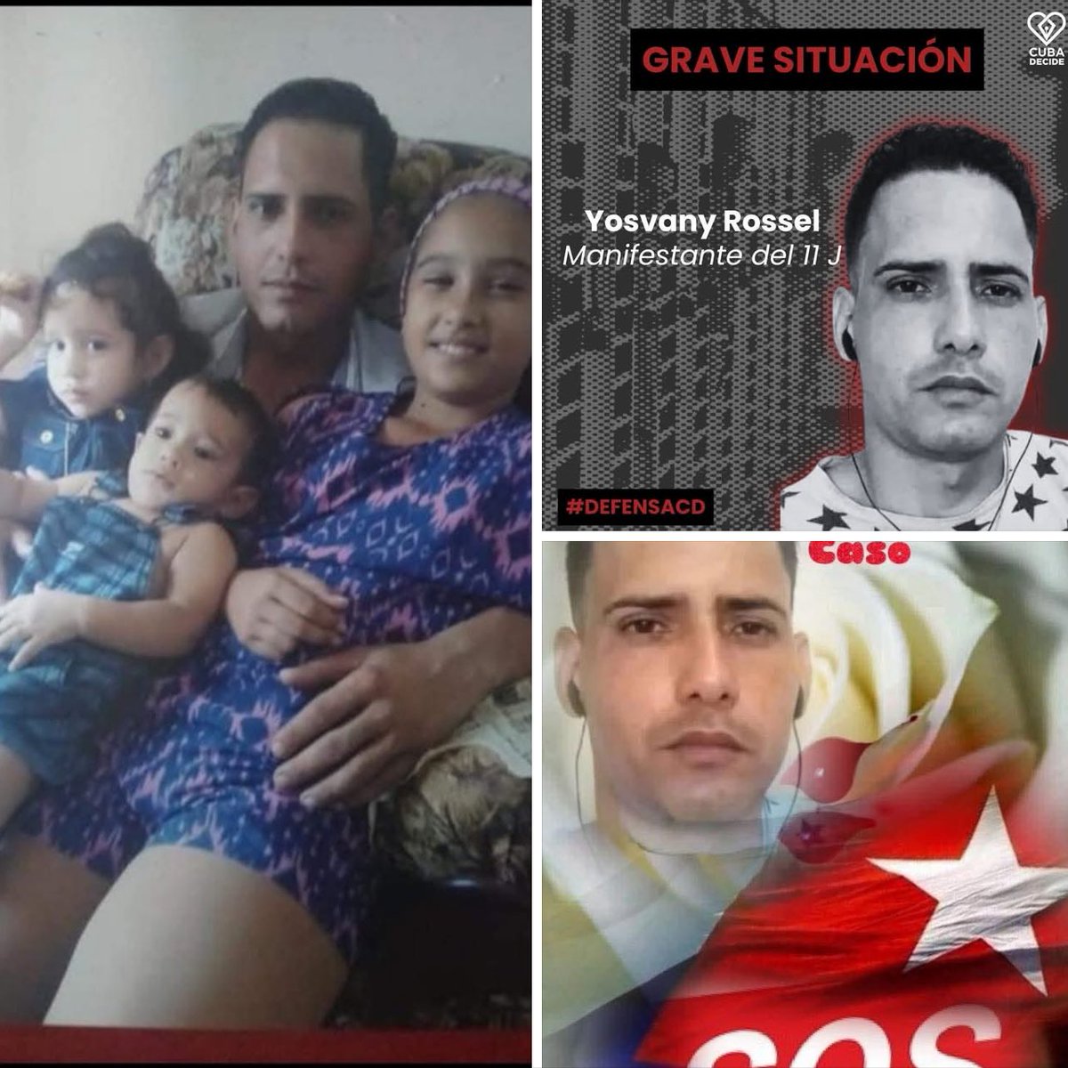 No lo dejemos solo ! #EnCubaHayUnaDictaduraAsesina #EnCubaHayPresosPolíticos