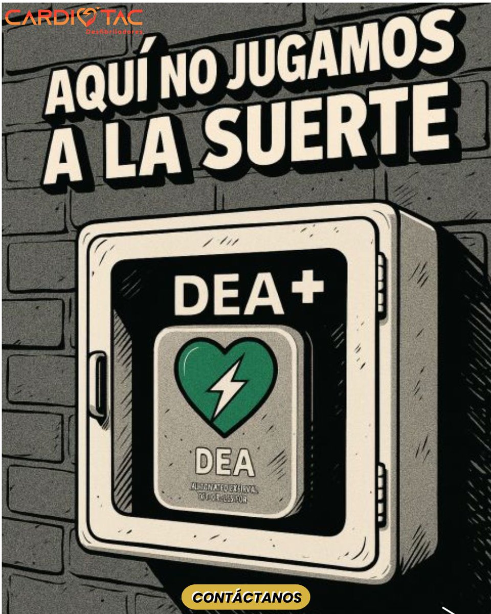 cardiotacol's tweet photo. En una emergencia cardíaca, la diferencia entre vivir o morir no depende del azar… depende de estar preparados. Un #DEA accesible y personas capacitadas en #RCP pueden salvar una vida en minutos. 🫀 En @cardiotacol  acompañamos para que más espacios estén listos para actuar. https://t.co/m58z6OJ8RQ