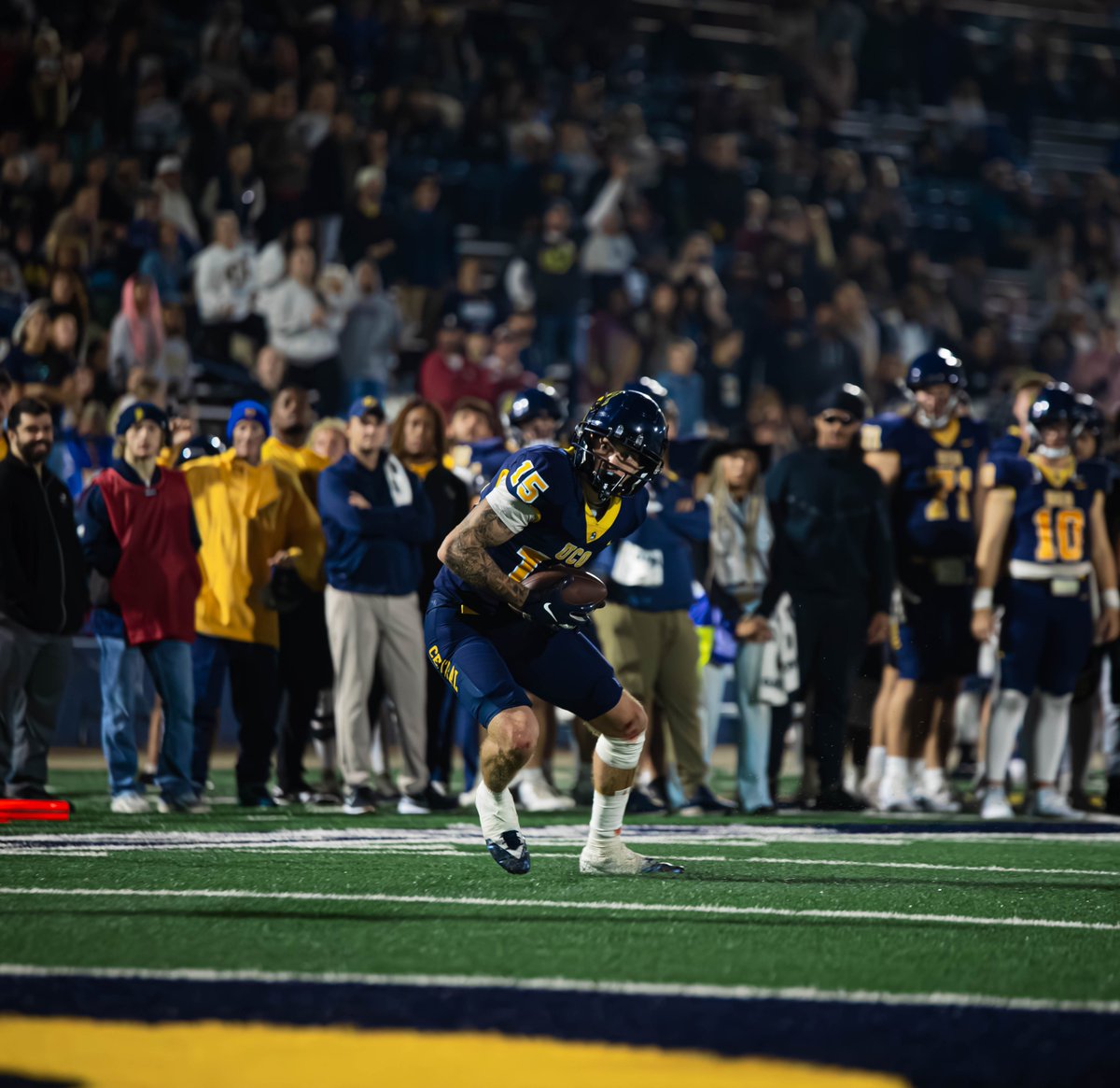 ESPNRittenberg's tweet image. Central Oklahoma wide receiver Ashton Schumann (@AshtonSchumann) is set to enter the transfer portal. He has 79 receptions for 1,060 yards and five touchdowns this season, after 749 yards and seven TDs in 2024. The sophomore earned league freshman of year honors last fall.