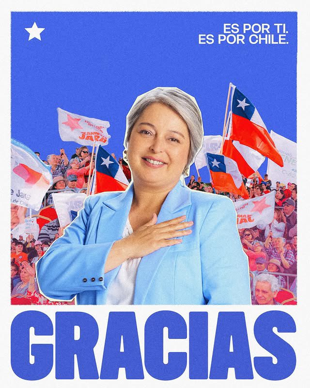 Muchas gracias, Chile.

Hoy pasamos en primer lugar a segunda vuelta.
Lo hicimos caminando, escuchando y conversando con miles de personas en cada región.
Lo hicimos con esperanza, con esfuerzo y con la convicción profunda de que Chile merece vivir mejor.