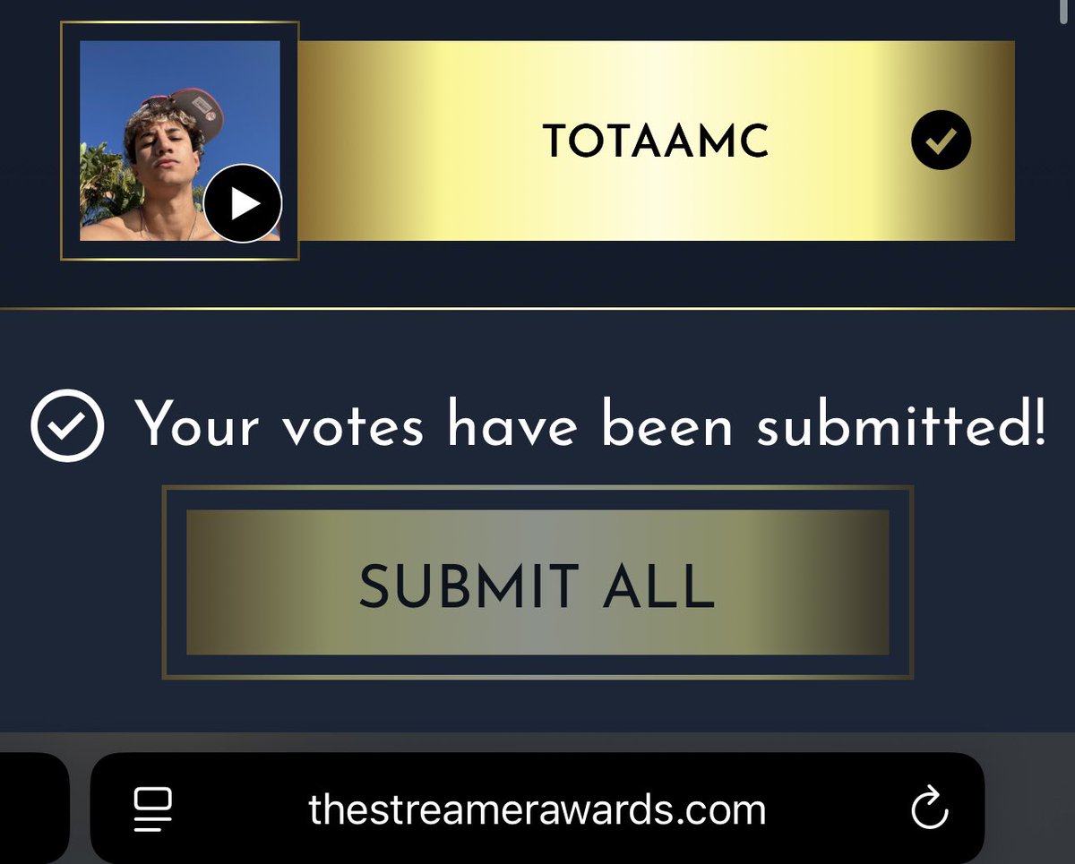 tota_ofc's tweet image. God did ❤️🙏🏾
thestreamerawards.com/vote