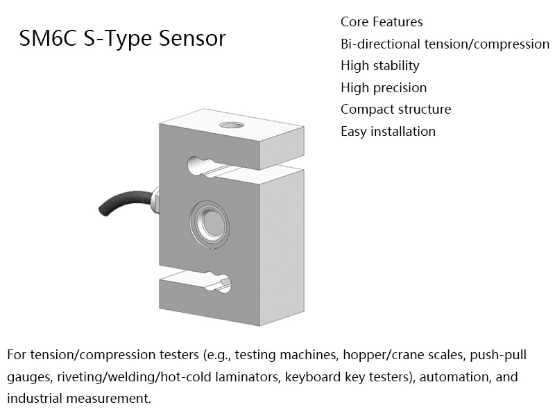 xiodng250196's tweet image. Survives tough conditions, delivers precise results. This S-Type load cell handles push and pull forces with exceptional accuracy. Made with U.S. BEAN tech for long-term reliability. #ForceMeasurement #IndustrialTech