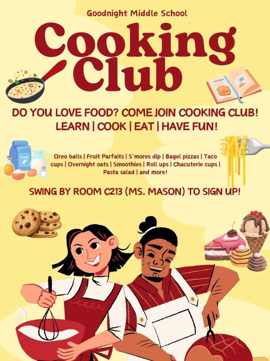 GoodnightSMCISD's tweet image. Looking for a club to join! #cooking #stemlearning