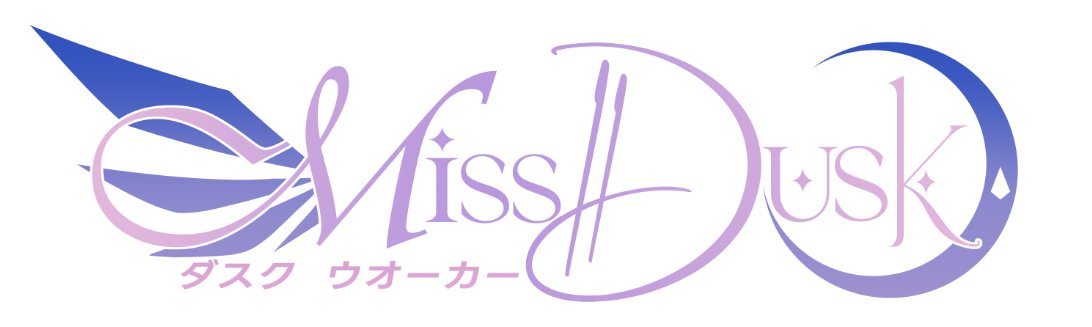 Miss_Dusk's tweet image. I think I cooked with my new logo?
I hope yall like it as much as I do💖