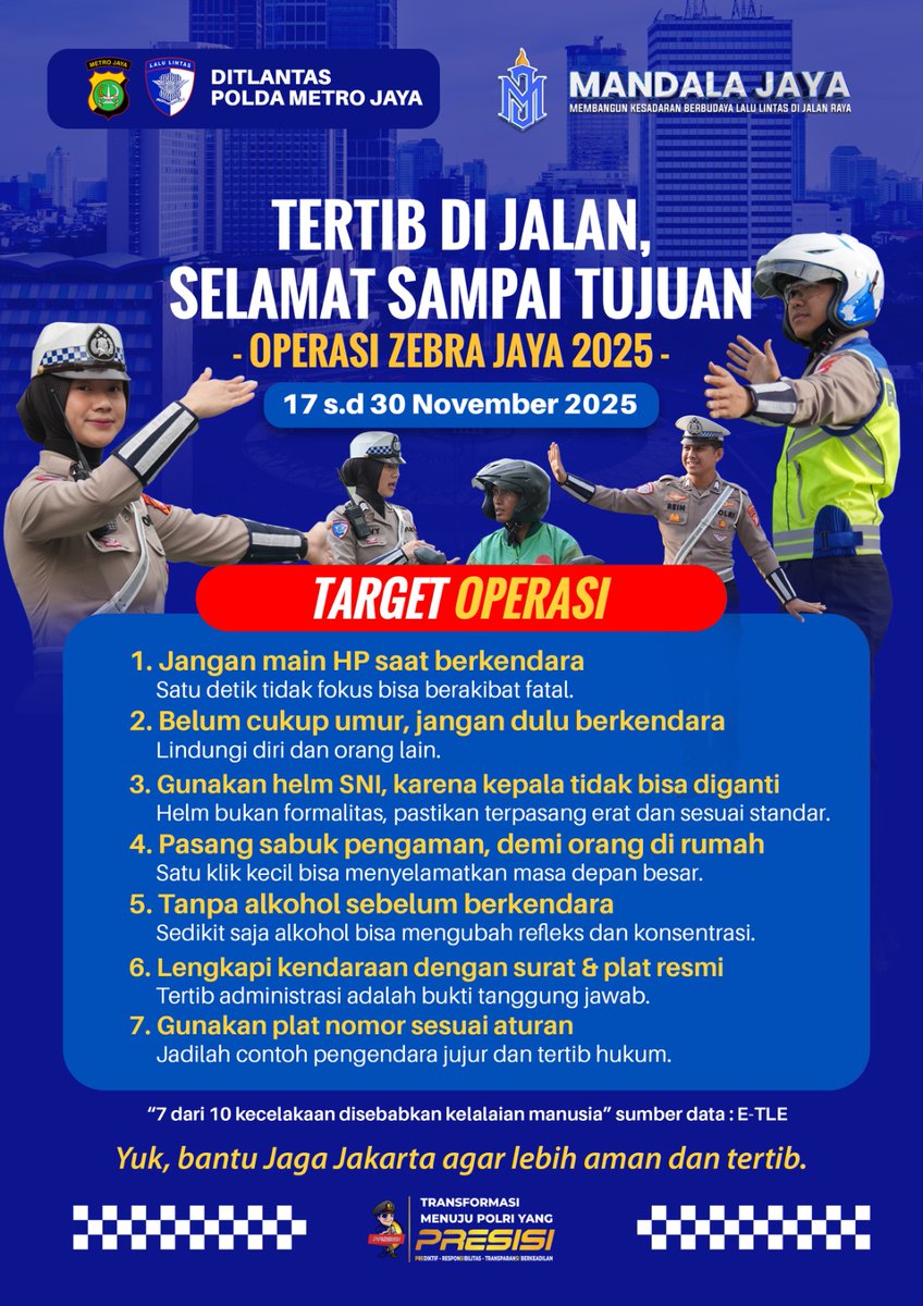 TMC Polda Metro Jaya tweet media