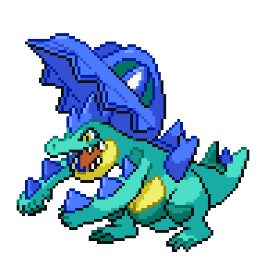 kingofthexroad5's tweet image. FULL SET of Mega Feraligatr battle Sprites!

Edits to the front&apos;s shading. Honest feedback and RTs welcome💚
DA being screwy so cannot update the link with the front edit, but links to back:
sta.sh/028kx2swpmqg
sta.sh/0ze4s8rm2ye

#PokemonLegendsZA📷 #pixelart