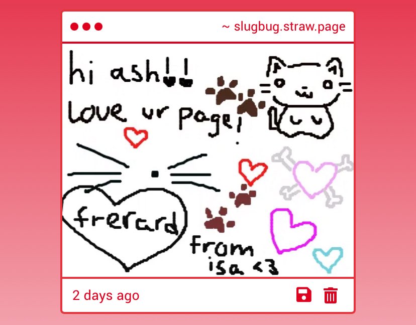 Slug_bug0's tweet image. AWWW HI ISA THIS IS SO SWEET🙁🙁🙁 &amp;lt;3 u