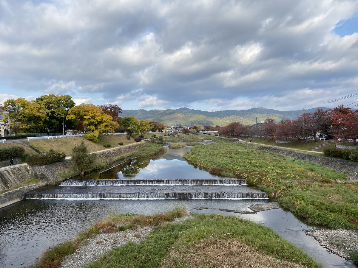 kamokamokai's tweet image. 今日の賀茂川。
2025年11月17日
#Kyoto #kyokamo #鴨川 #京都