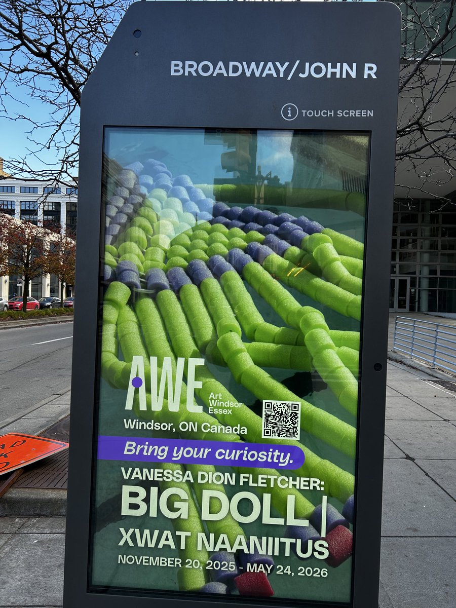 TransitGuideDET's tweet image. Love that the @DowntownDet kiosks have transit info first!