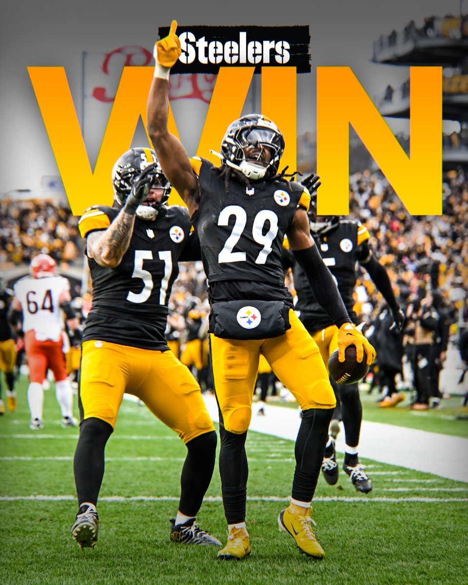 That's a Steelers WIN ✊