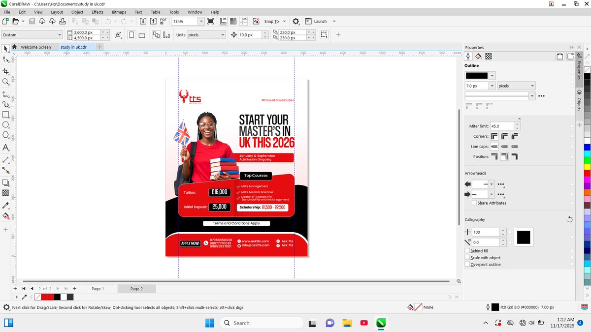 thecreativenurs's tweet image. A Screenshot of what I just finished working on 🤲