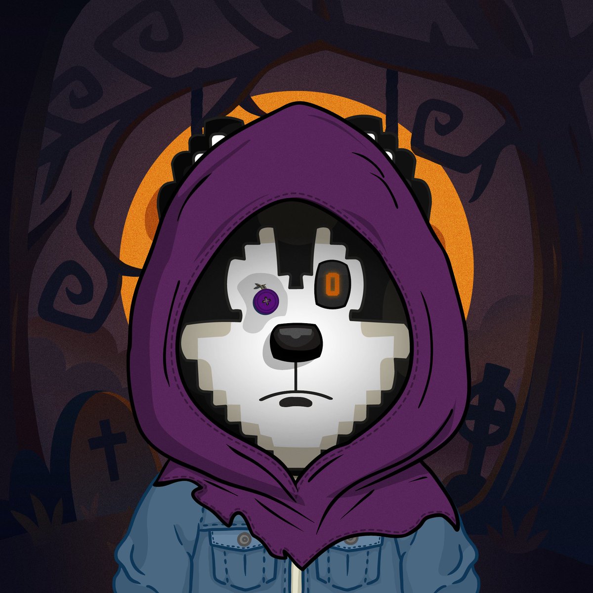 After about 25ish indecisive Cardano transactions to customize my #HOSKY 10k NFT, I'm still unsure if she's perfect...