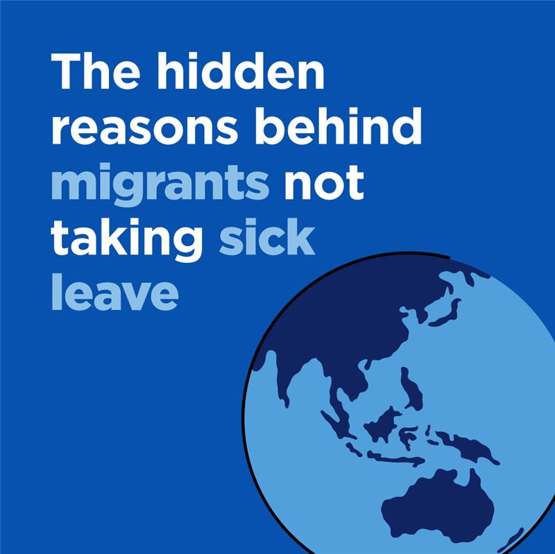 New Bupa research highlights hidden health and wellbeing challenges for migrant workers, plus a six-point plan to address them.

From sick days to accessing care, it also shows Australia’s health system is a major drawcard.

Read | ms.spr.ly/6012tuii8

#SickDays