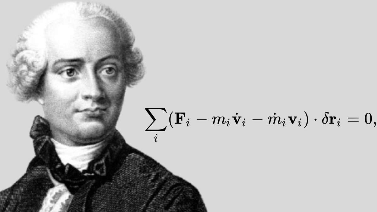 Ganeshuor's tweet image. He believed mechanics was just as much a part of mathematics as geometry or algebra. 

Jean-Baptiste le Rond D&apos;Alembert (16 November 1717 – 29 October 1783) was a French mathematician, mechanician, physicist, philosopher, and music theorist. 

He was a pioneer in the study of…