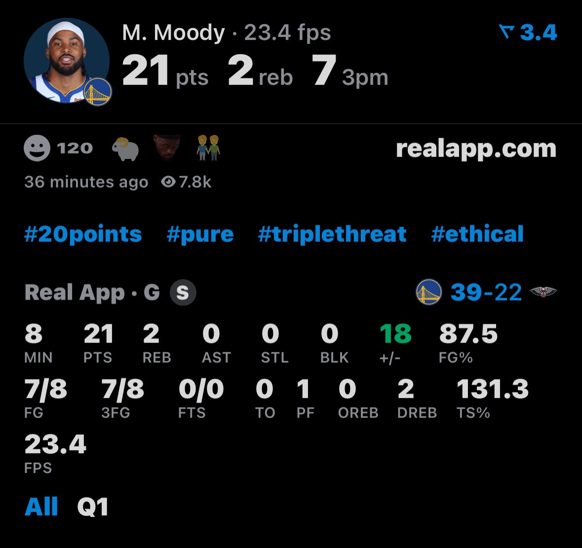 ownedby30's tweet image. How did Klay score 35 in a quarter