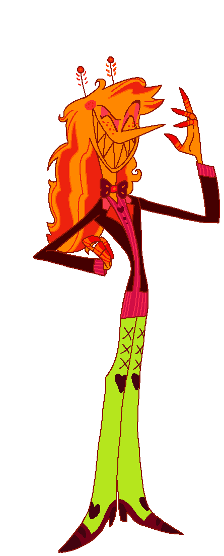kittehbiscuits's tweet image. Tango if it was in Hazbin Hotel 
#Addisona