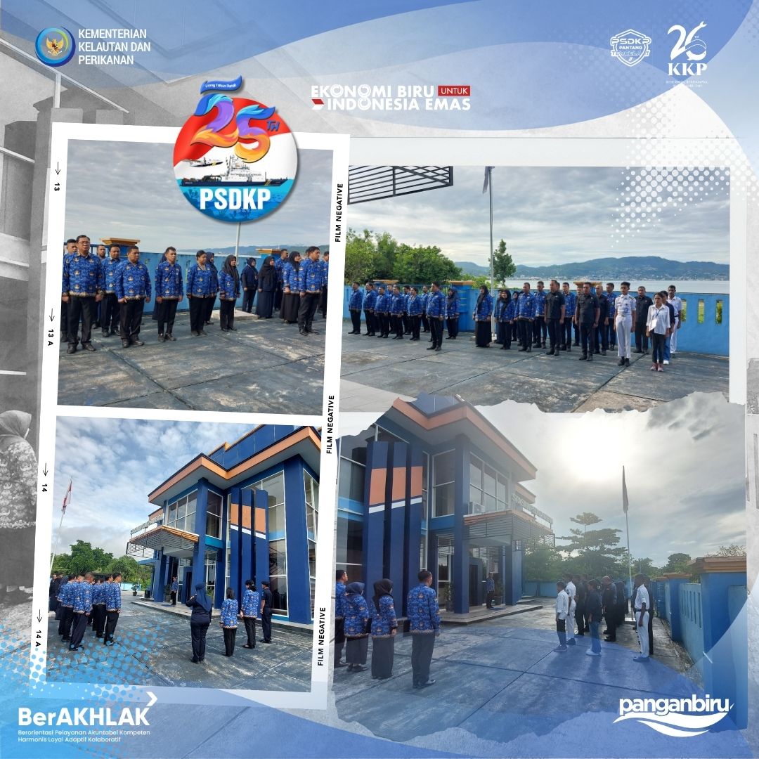 Senin, 17 November 2025 - Stasiun PSDKP Ambon menggelar apel pagi awal minggu yang berlangsung dengan khidmat. Bertindak sebagai pemimpin apel, Kepala Urusan Umum, Bapak Chaedar Afthon, S.Pi,