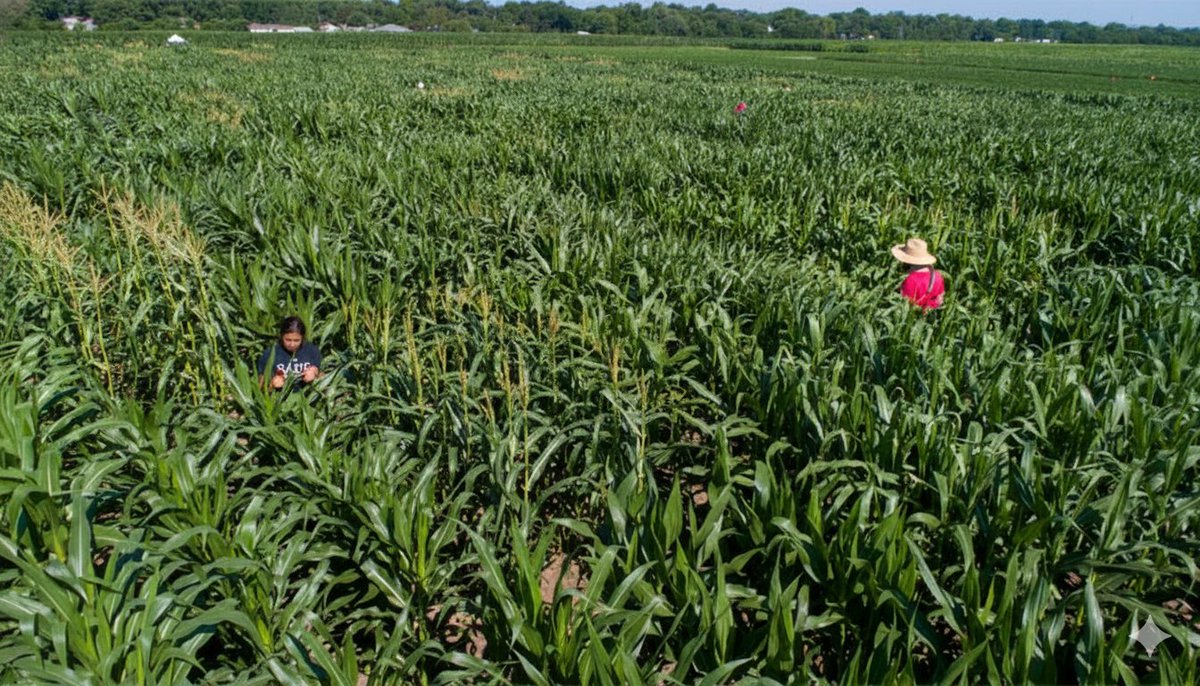 szintri's tweet image. Our paper linking genes to function using expression measured across 700 maize lines in less than two hours win&apos;s TPJ&apos;s 2024 research paper of the year award.