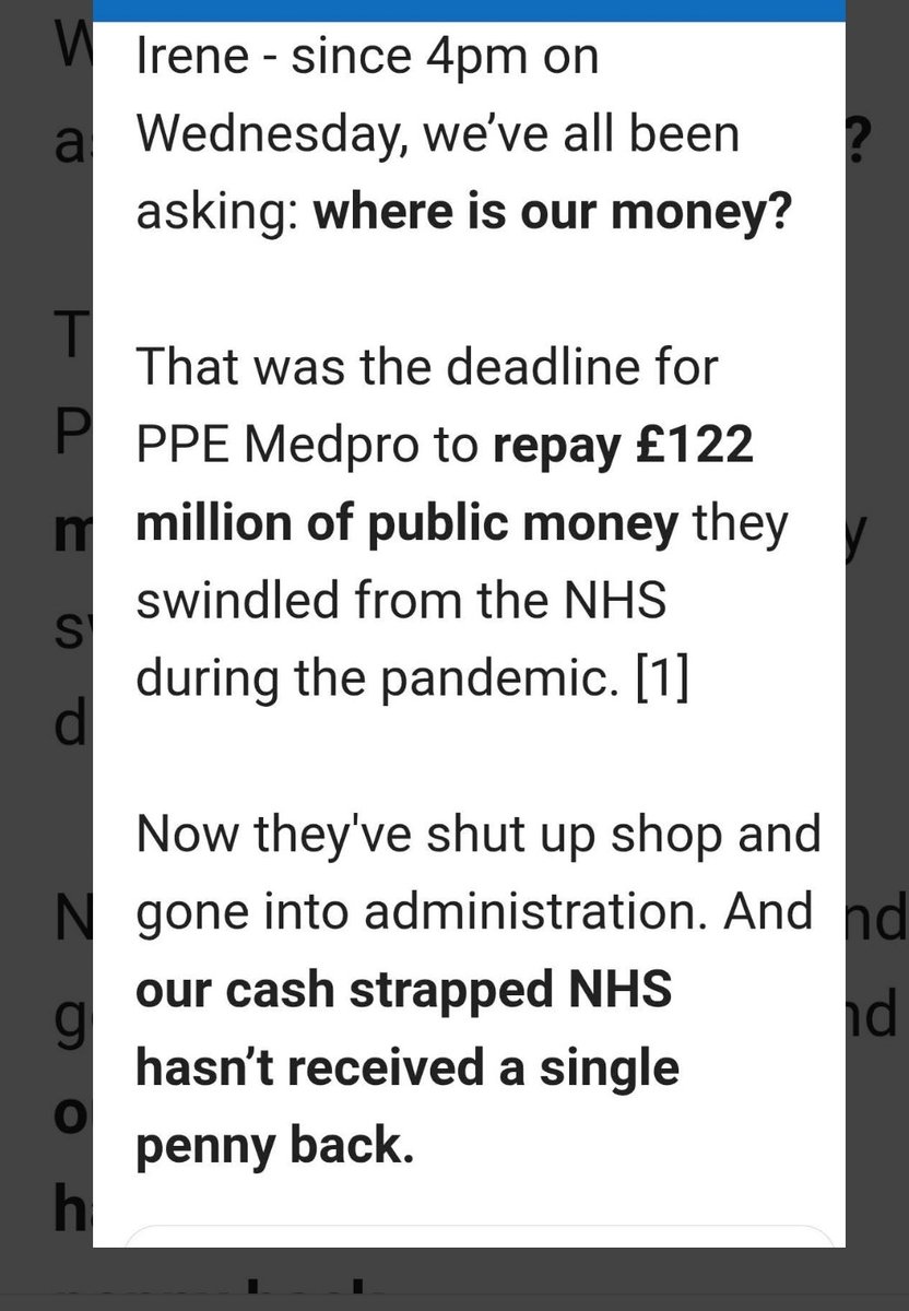ICraig8's tweet photo. Found this in my emails. Shouldn't the current 'government' have gone after that money and all those involved? https://t.co/3HQlYPzsHm