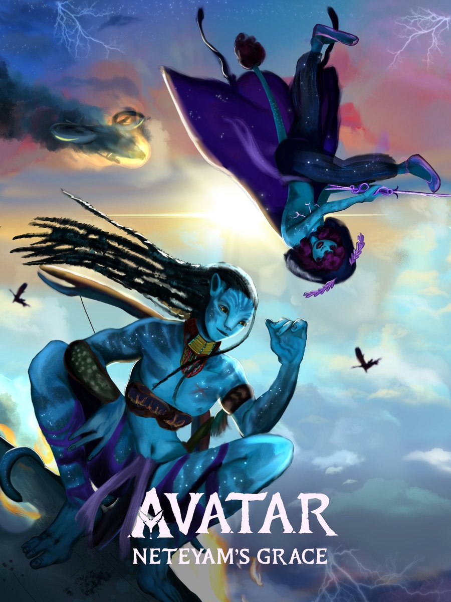 Tuleepaavatar's tweet photo. Neteyam and Tsa'lavantula in the sky
#Avatar #avatar #avatarthewayofwayer #Neteyam #Tsalavantula #NeteyamSully https://t.co/JRq9ZmSdYJ