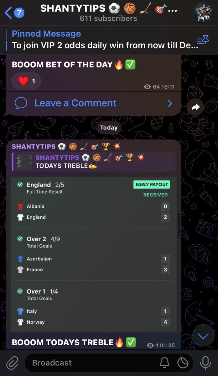 AdekonojoOlaol2's tweet image. CONGRATULATIONS 🎊 13/14 TIPS WON SUCCESSFULLY💰💰💰💰💰💰💰💰💰💰💰✅✅✅✅✅✅✅✅✅✅✅💥💥💥💥💥💥💥💥💥💥💥💥💥💥💥💥💥🔥 💪 

TELEGRAM LITE 🔥 🔥 

YOU ARE REALLY MISSING IF YOU ARE NOT HERE⬇️ 
t.me/Shantytips